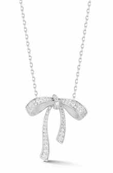 Bow Pendant Necklace