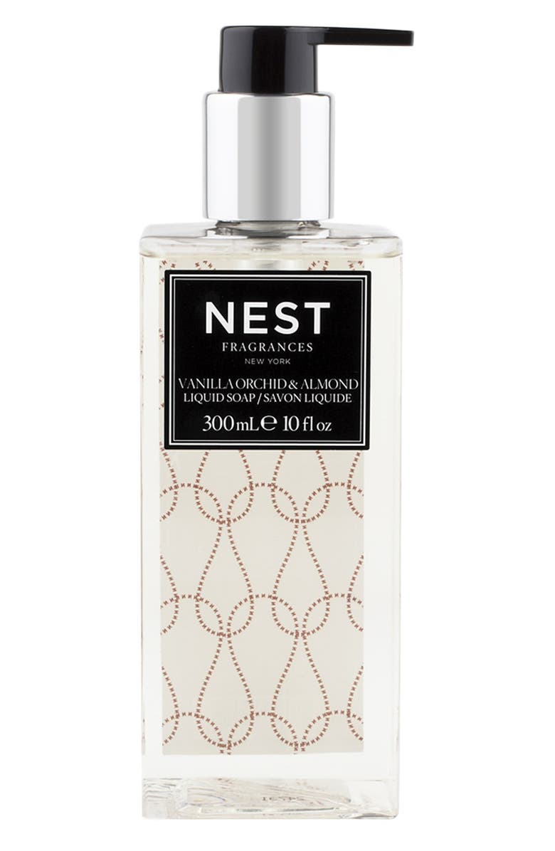 NEST New York NEST Fragrances 'Vanilla Orchid & Almond' Liquid Soap, Main, color, 
