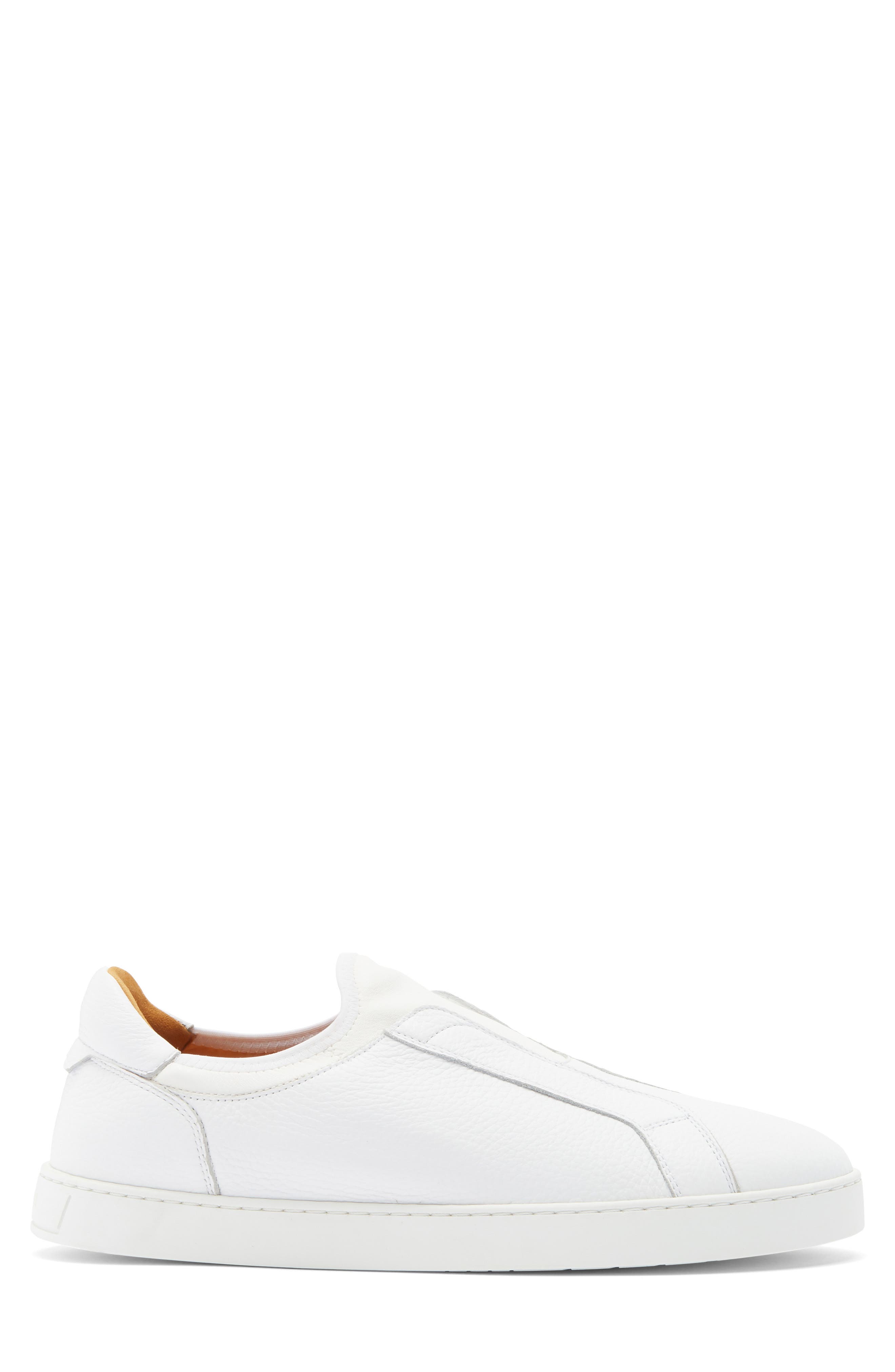 Magnanni Leve Slip-On Sneaker, Alternate, color, White