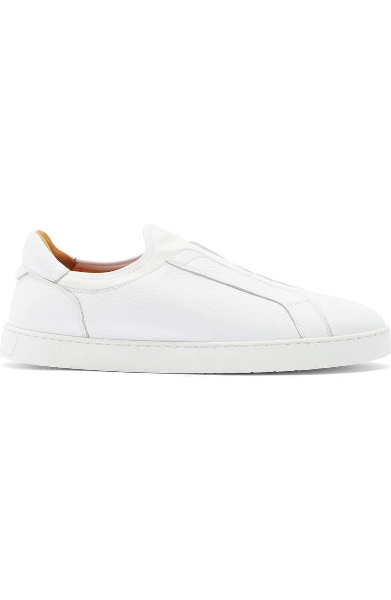 Magnanni Leve Slip-On Sneaker, Alternate, color, White