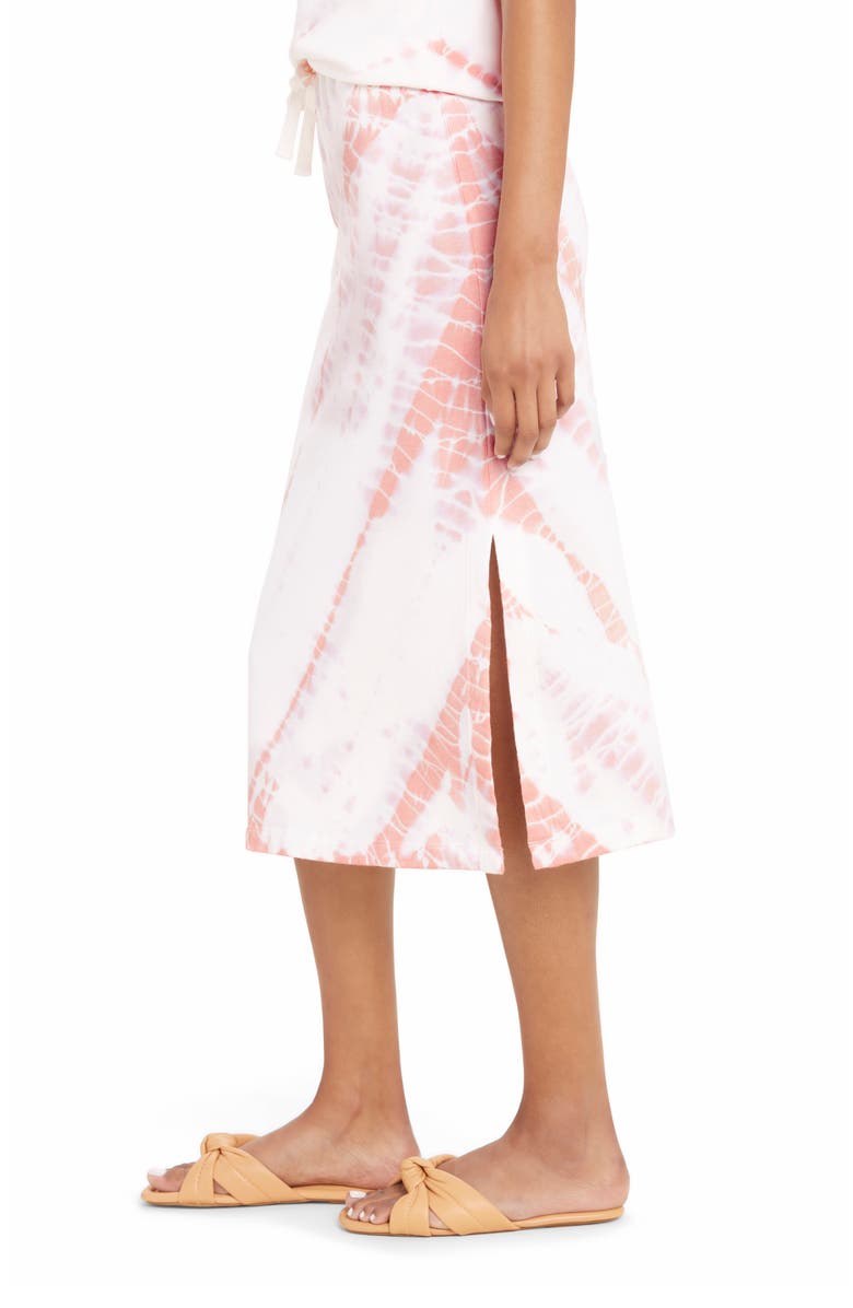 Splendid Celeste Midi Skirt, Alternate, color, Sugar Tie Dye