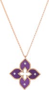 Roberto Coin Venetian Princess Diamond Pendant Necklace