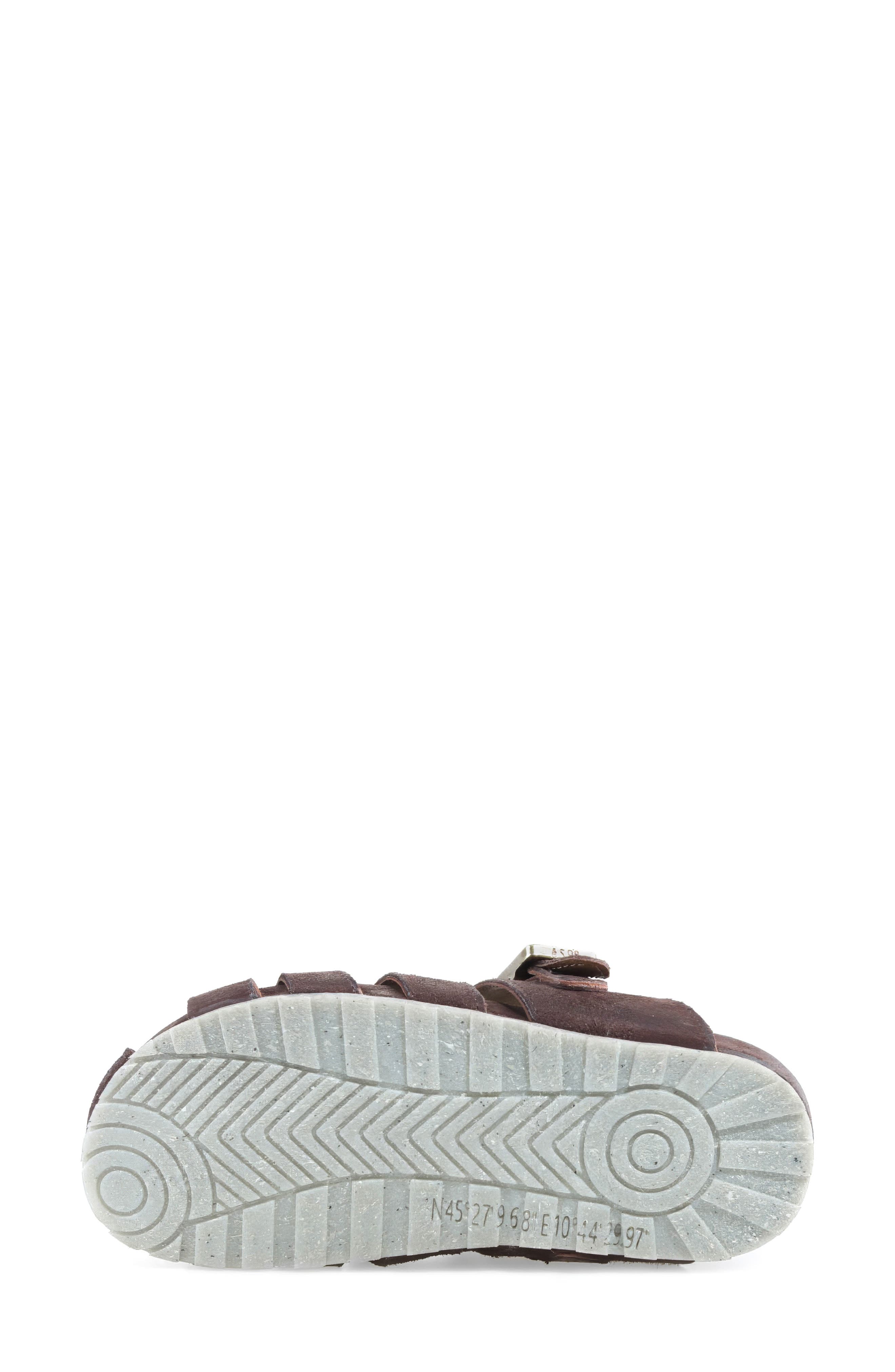 Roland Fisherman Sandal, Alternate, color, BROWN