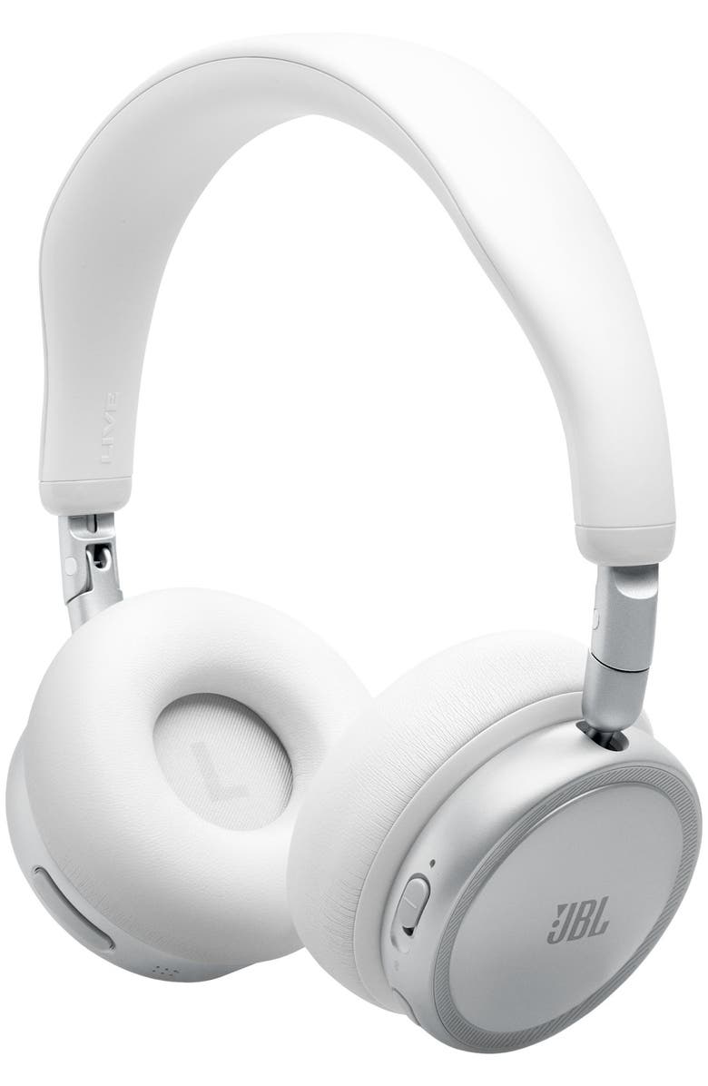 JBL Live 680NC Wireless On Ear Bluetooth Headphones, Alternate, color, White