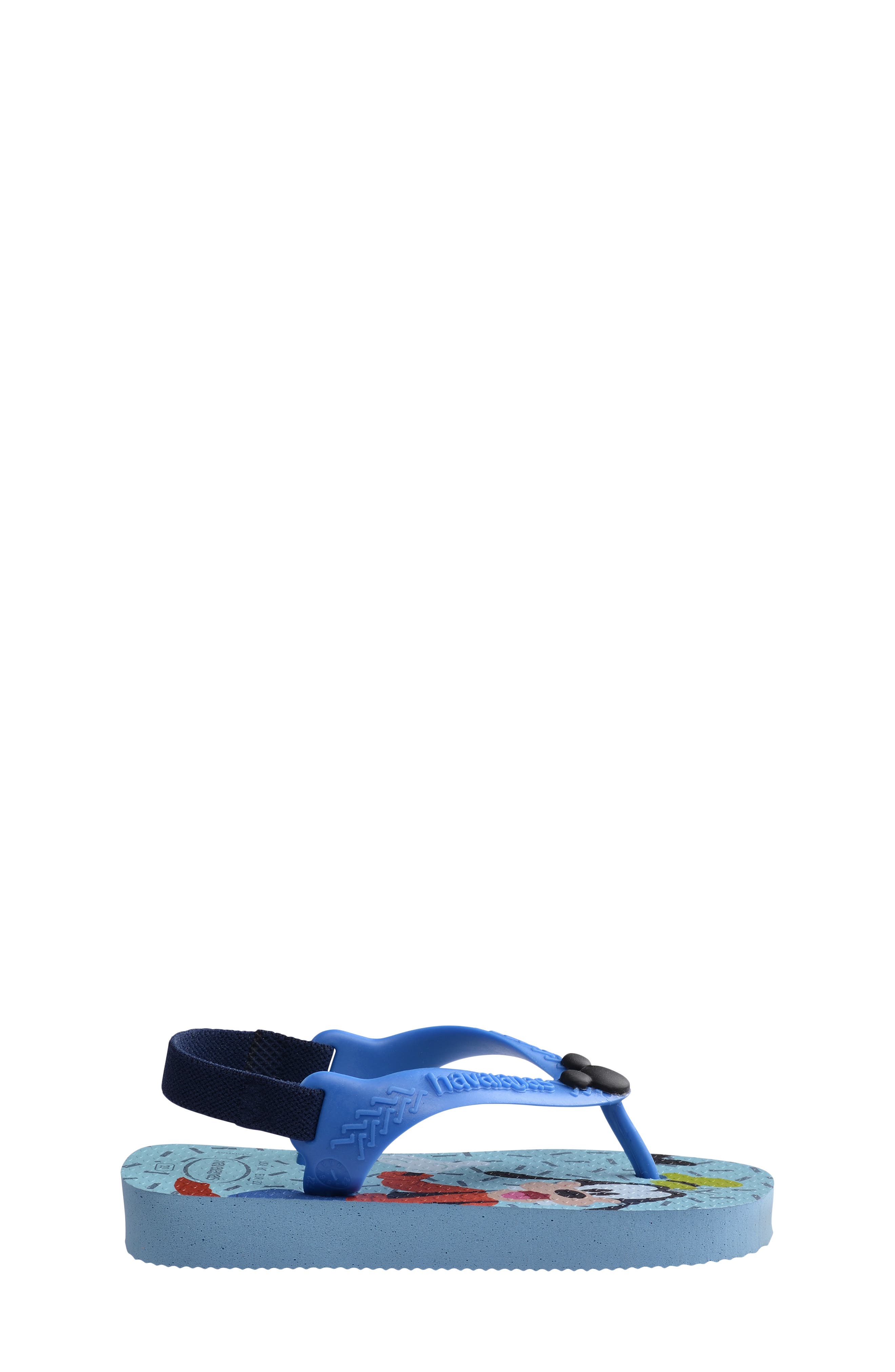 Havaianas Disney(R) Classics Flip Flop, Alternate, color, Blue/ Brilliant Blue