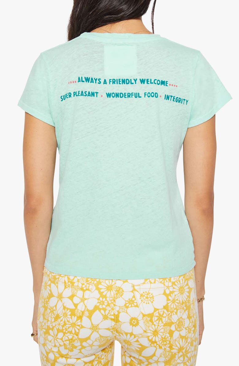 MOTHER The Sinful Supérieur Tee, Alternate, color, Lone Palm