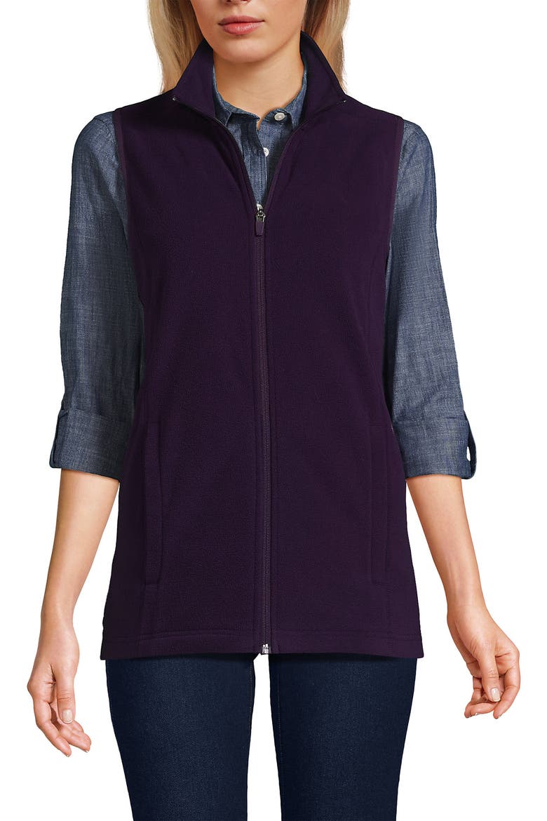 Thermacheck 100 Fleece Vest, Main, color, Blackberry