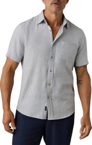 Faherty Breeze Short Sleeve Button-Down Shirt