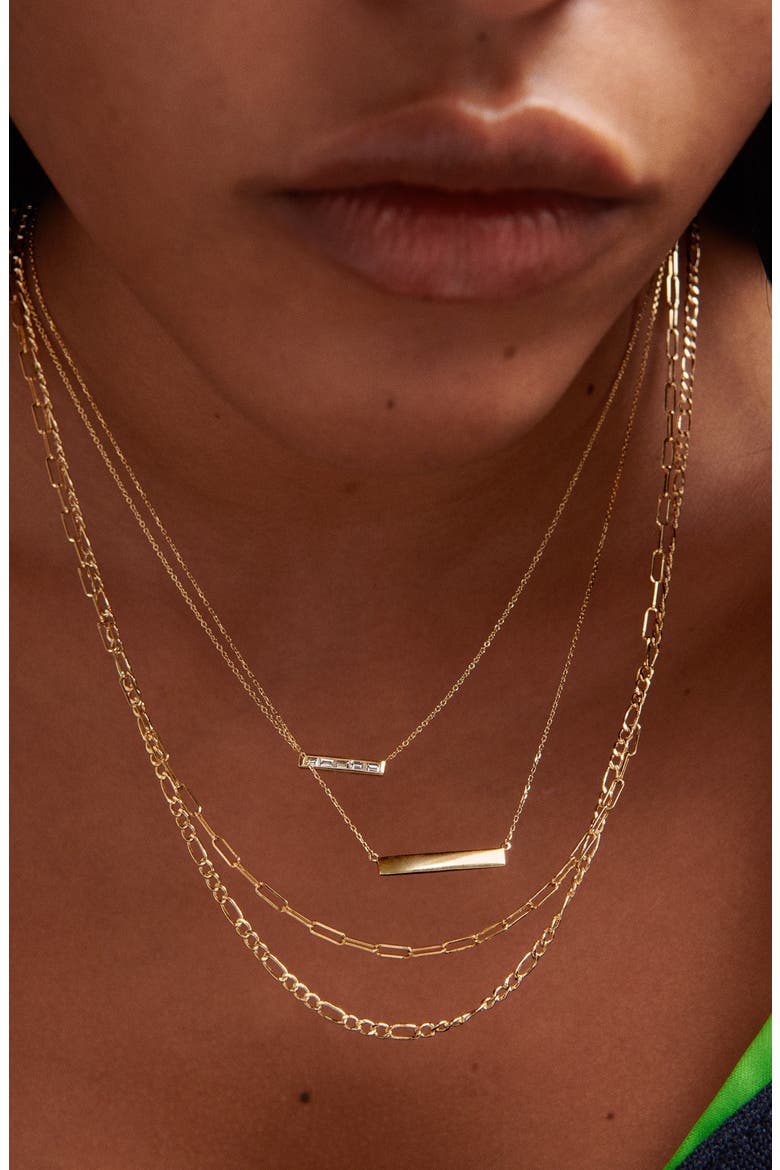 Boyfriend Bold Chain Necklace, Alternate, color, 14k Yellow Gold