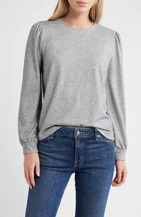 Caslon® Blouson Sleeve Top