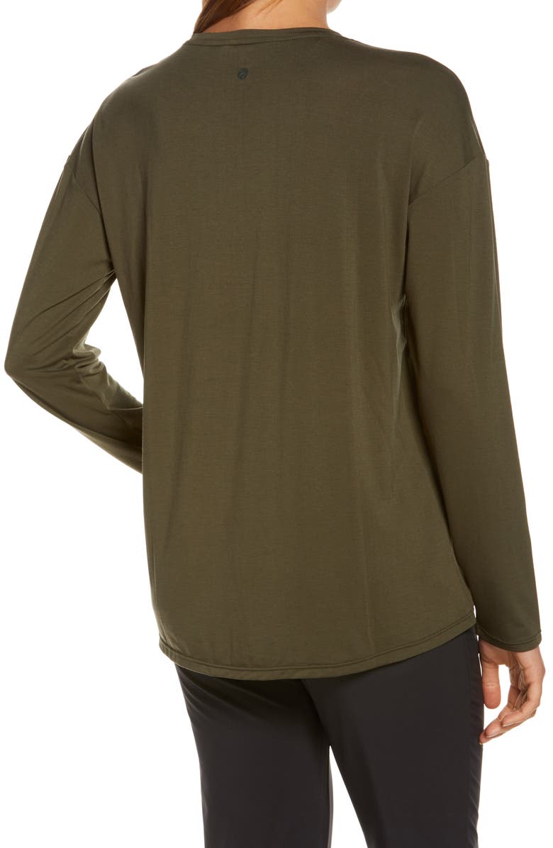 Zella Studio Lite Mindful T-Shirt, Alternate, color,