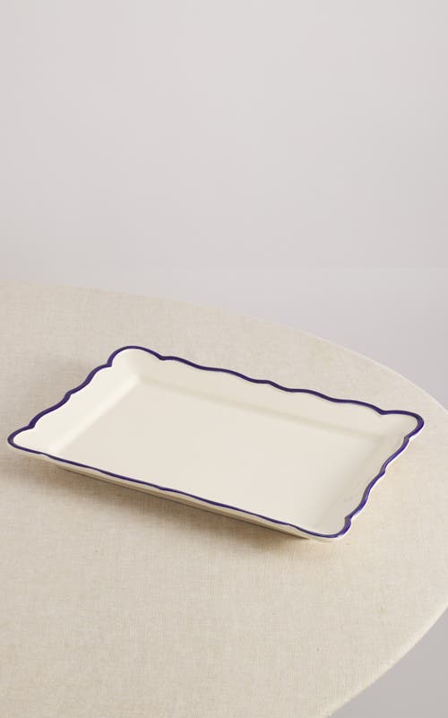 Maison Madison Home Rectangular Platter 15,4'' X 11'' In Jane