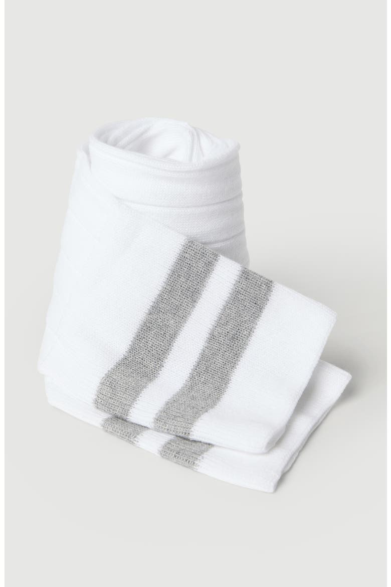 Knit socks, Alternate, color, Grey