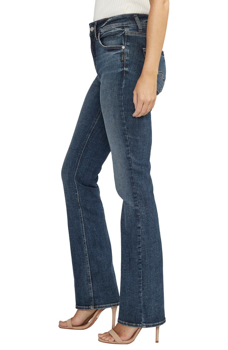 Silver Jeans Co. Avery Curvy High Waist Slim Bootcut Jeans, Alternate, color, 