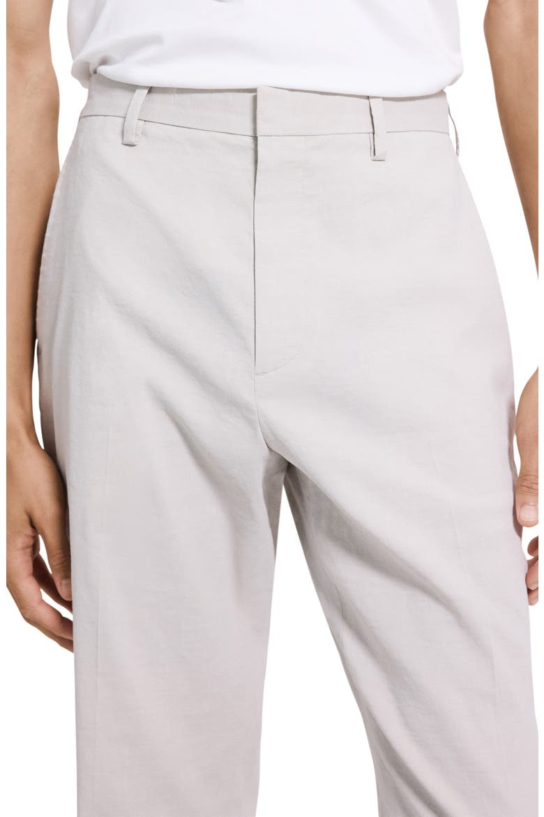Linen Blend Standard Pants, Alternate, color, SILVER CLOUD