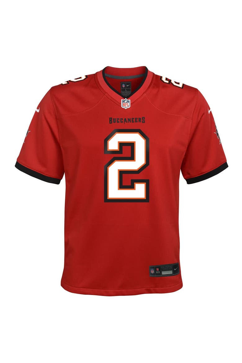 Youth Nike Emeka Egbuka Red Tampa Bay Buccaneers Team Game Jersey, Alternate, color, Red