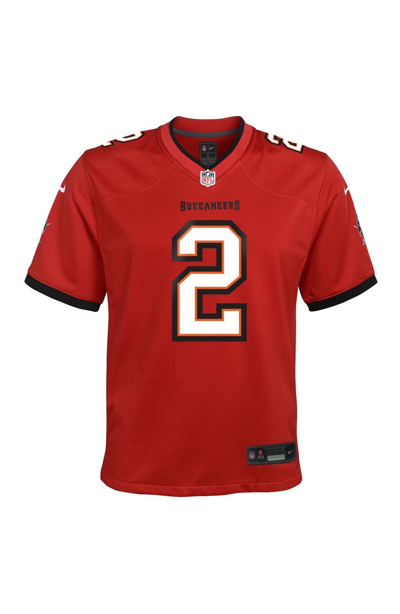 Nike Youth Nike Emeka Egbuka Red Tampa Bay Buccaneers Team Game Jersey, Alternate, color, Red