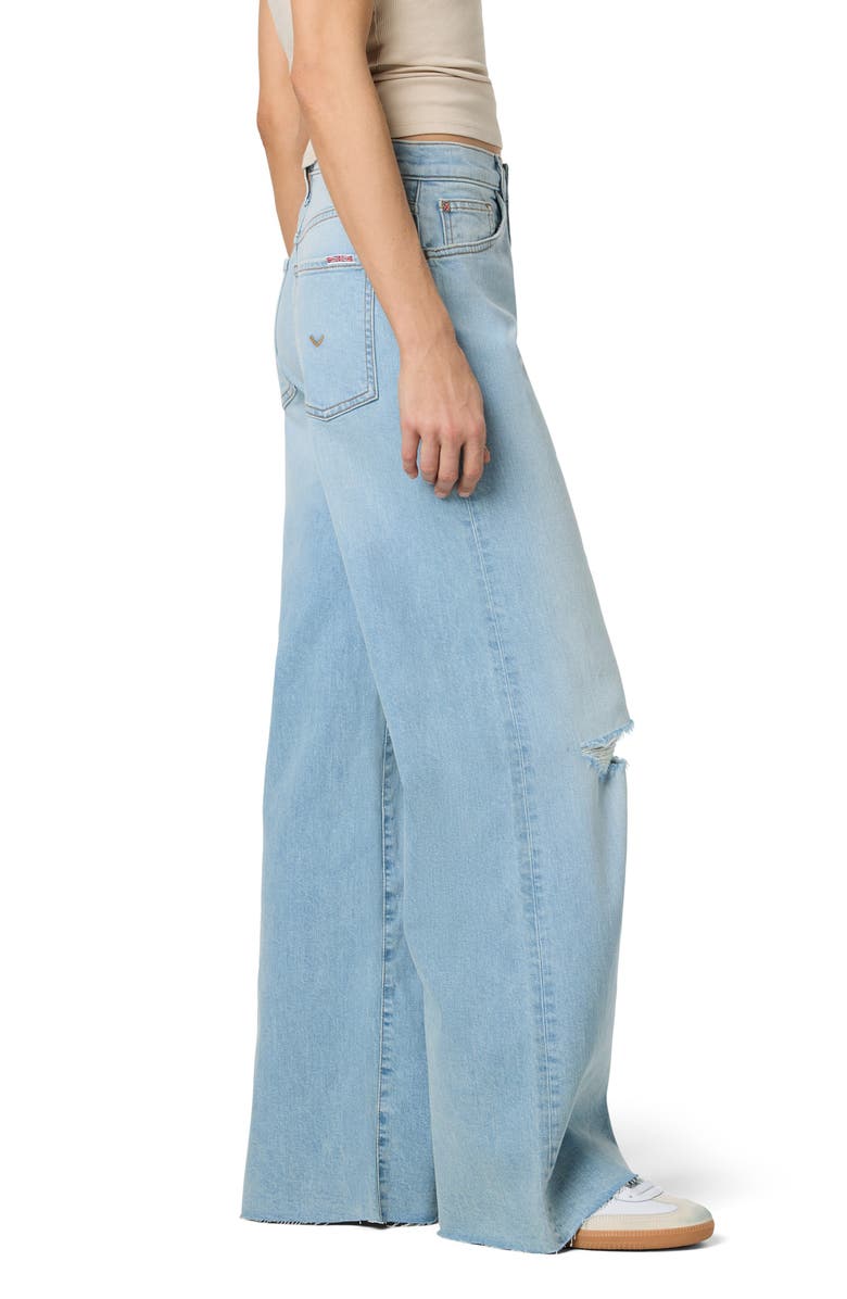 Hudson Jeans Jolene High Waist Wide Leg Jeans, Alternate, color, Kate - Kat