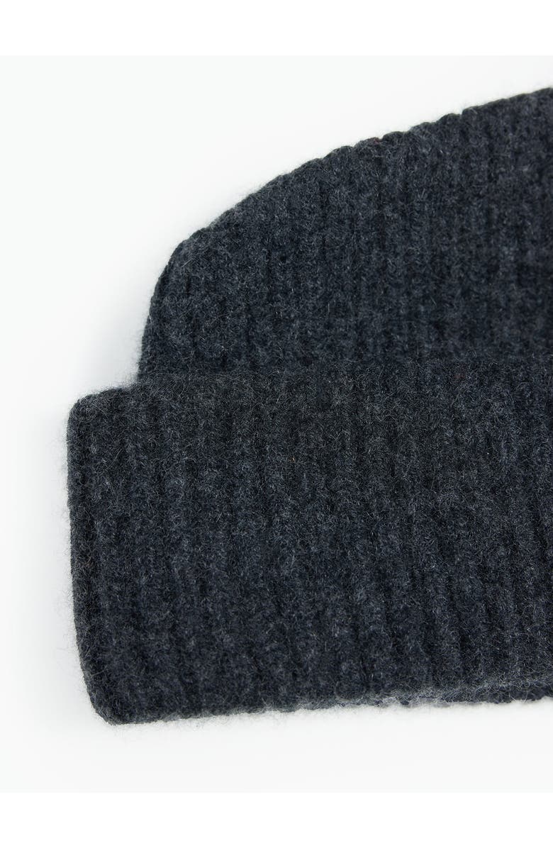 Gobi Cashmere Unisex Cashmere Grandpa Hat, Alternate, color, Charcoal
