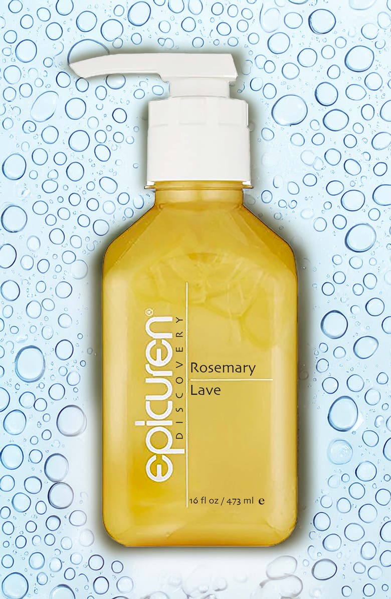 Epicuren Discovery Rosemary Lave Body Cleanser - yellow, Alternate, color, 16Oz