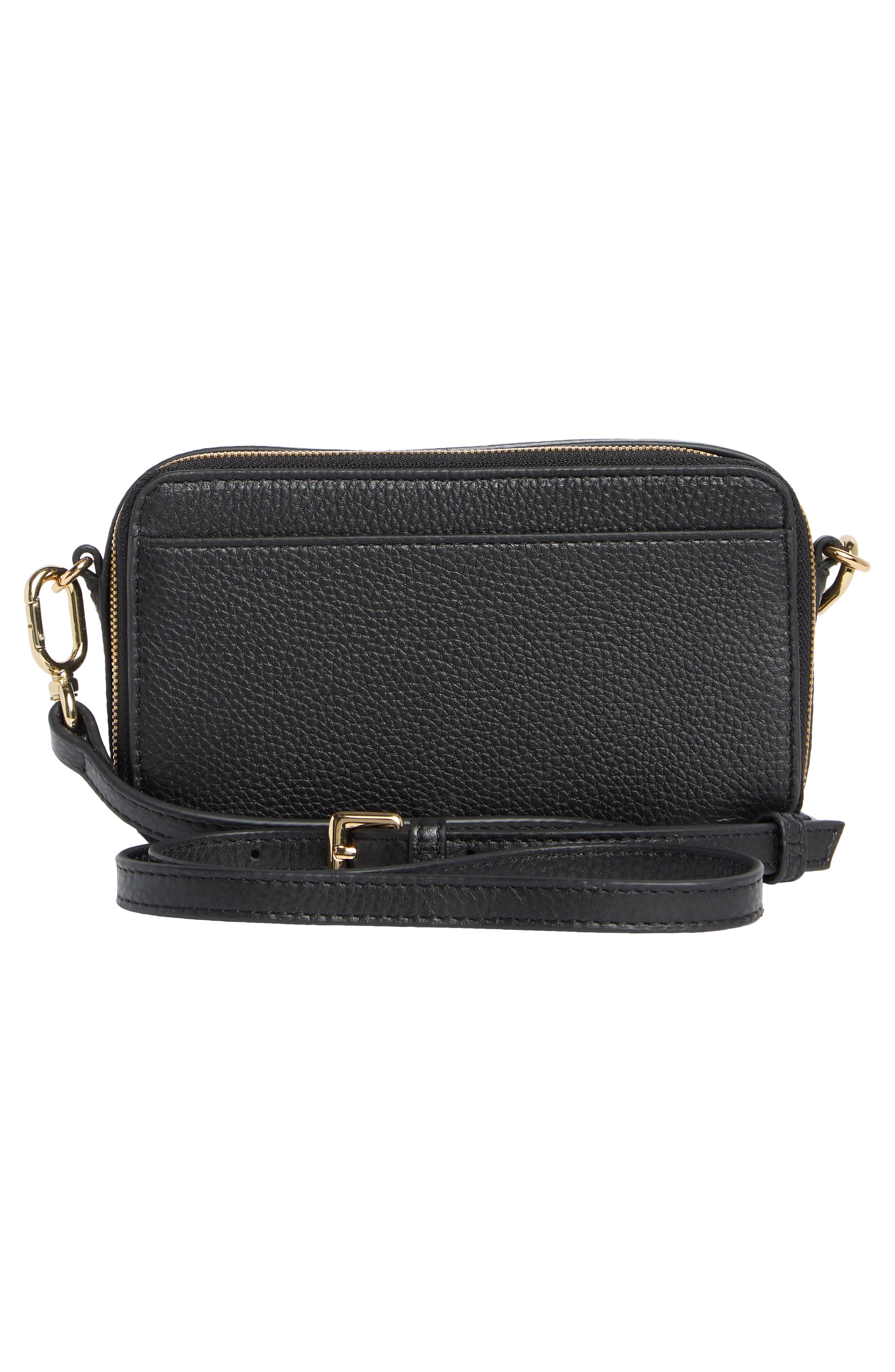 Thacker Ronnie Pebbled Leather Crossbody Bag, Alternate, color, 