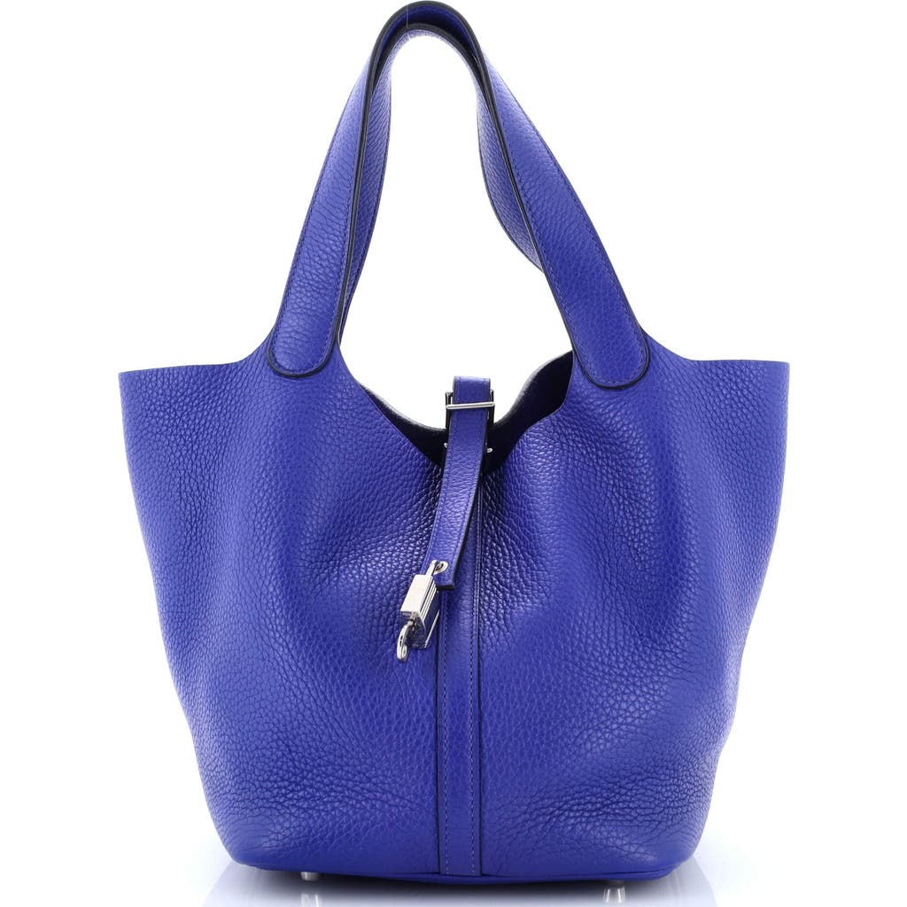 Pre-owned Hermes Hermes Picotin Lock Bag Clemence Mm