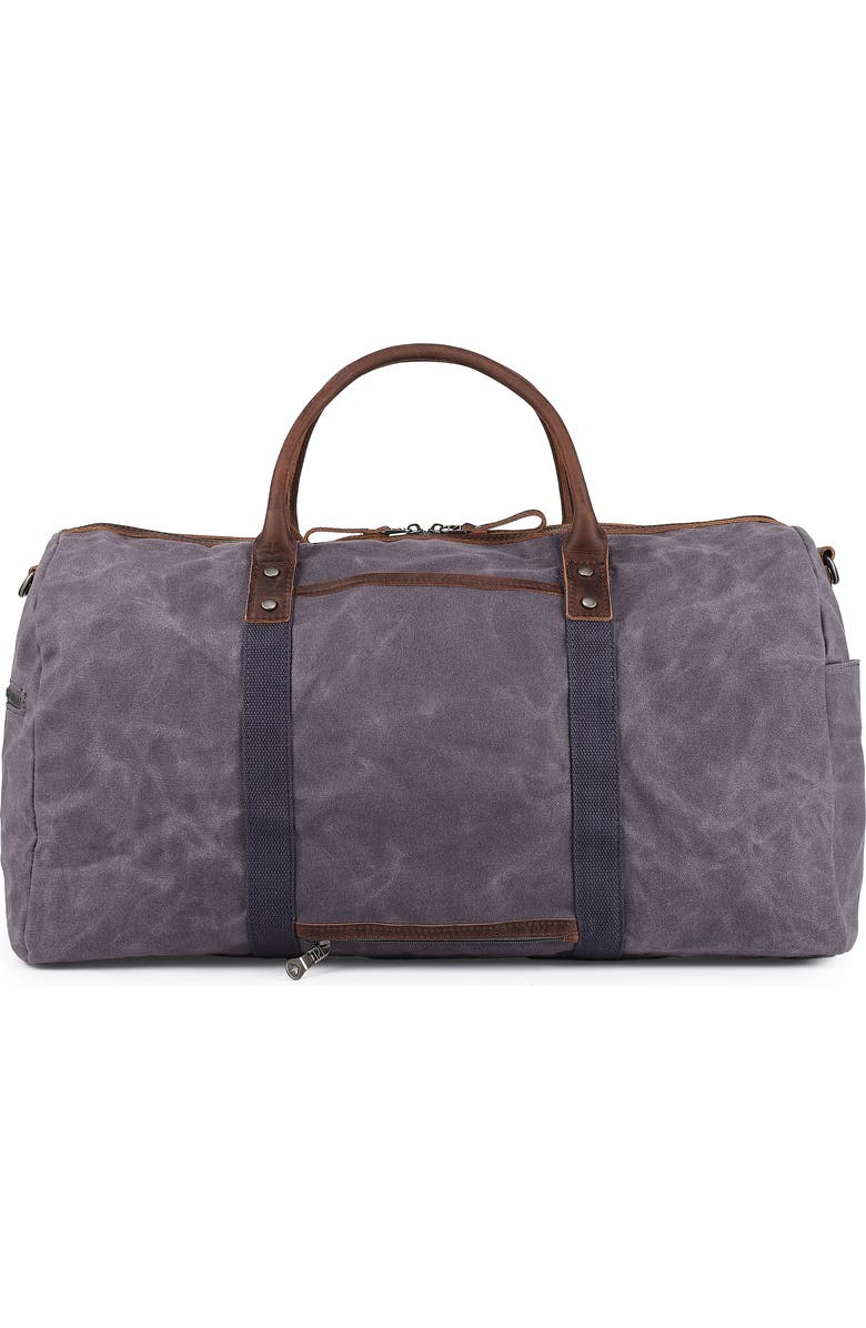 TSD Brand Hillside Tough Weather Ready Duffel, Alternate, color, Grey