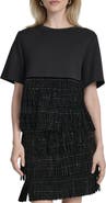 DKNY Stud Fringe T-Shirt