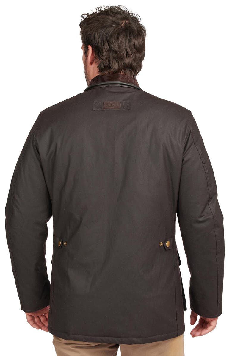 Barbour Hereford Waxed Cotton Jacket, Alternate, color, 