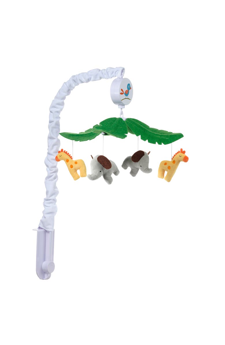 Bedtime Originals Lollipop Jungle Musical Baby Crib Mobile Soother Toy, Alternate, color, Multicolor