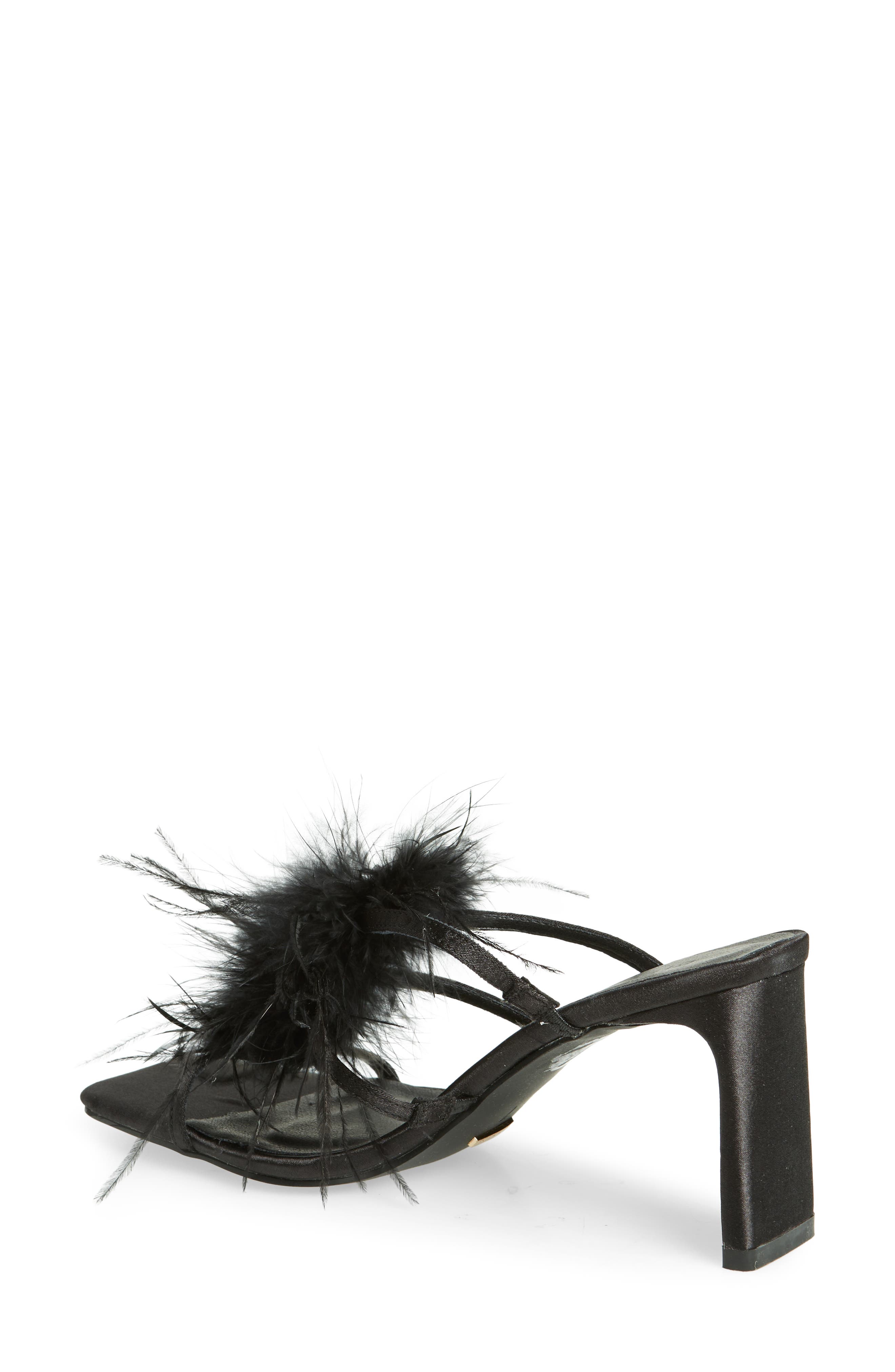 Billini Kayden Feather Slide Sandal, Alternate, color, 