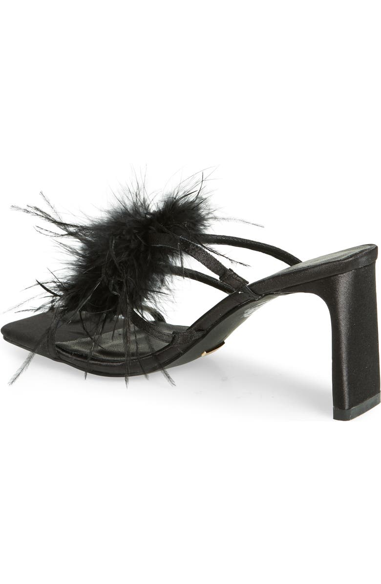 Billini Kayden Feather Slide Sandal, Alternate, color,