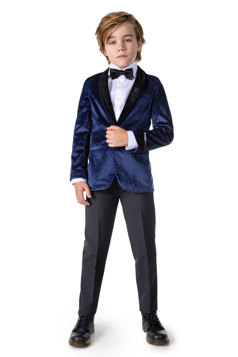 Kids' Deluxe Dinner Jacket, Alternate, color, BLUE