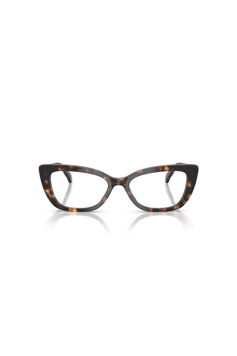 52mm Cat Eye optical glasses, Alternate, color, Tortoise