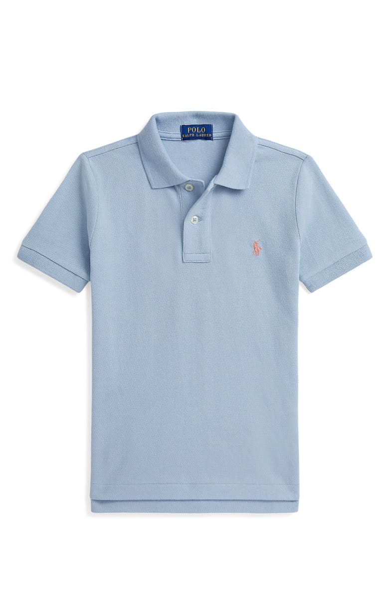 Polo Ralph Lauren Kids' Cotton Piqué Polo, Main, color, Estate Blue