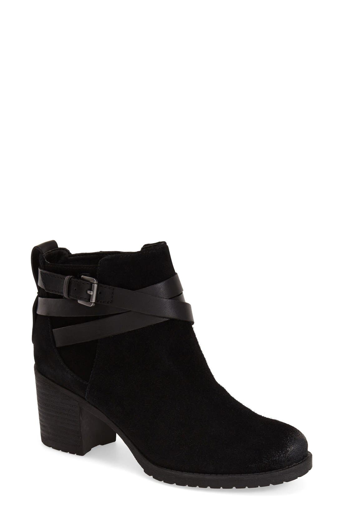 Sam Edelman 'Hannah' Belted Chelsea Bootie, Main, color, 