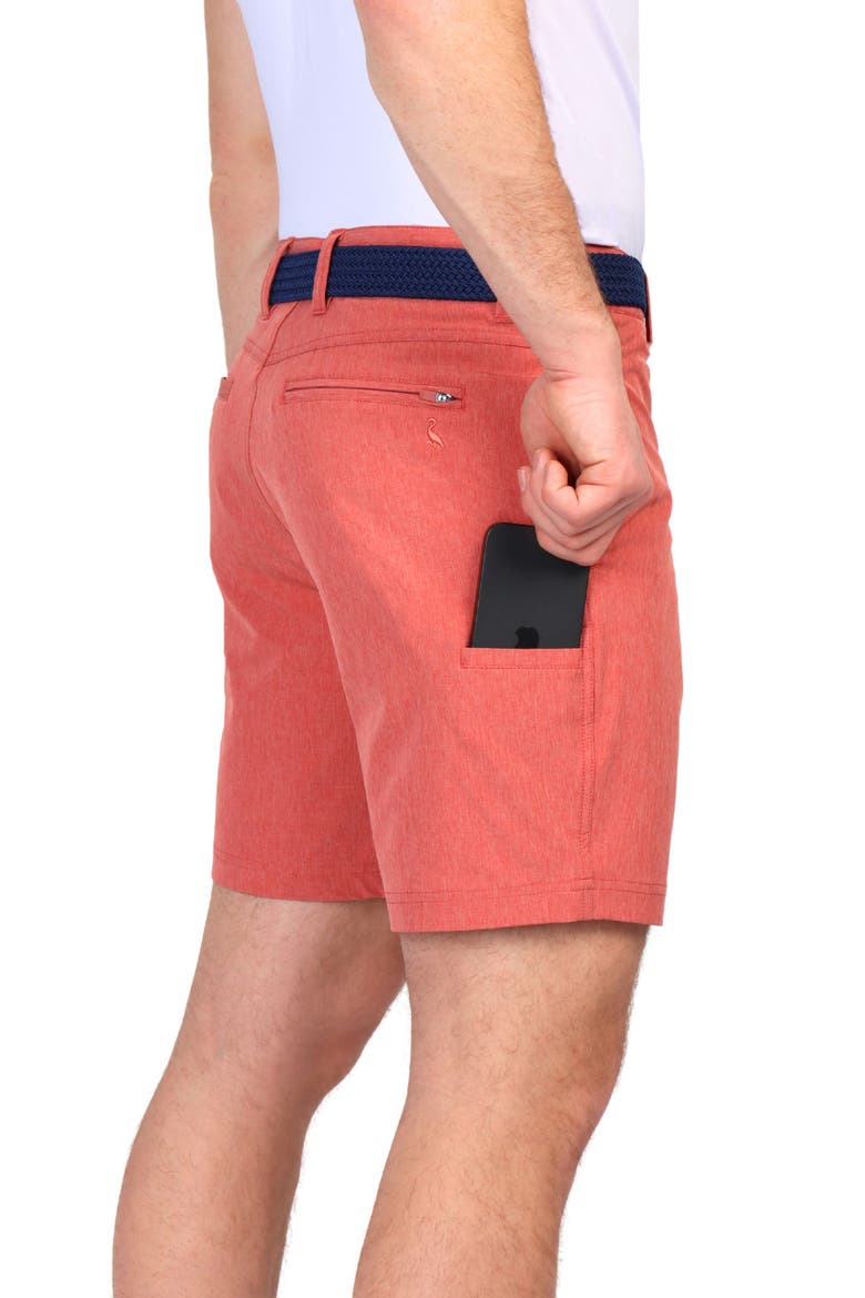 Performance Shorts, Alternate, color, SUNWASHED RED
