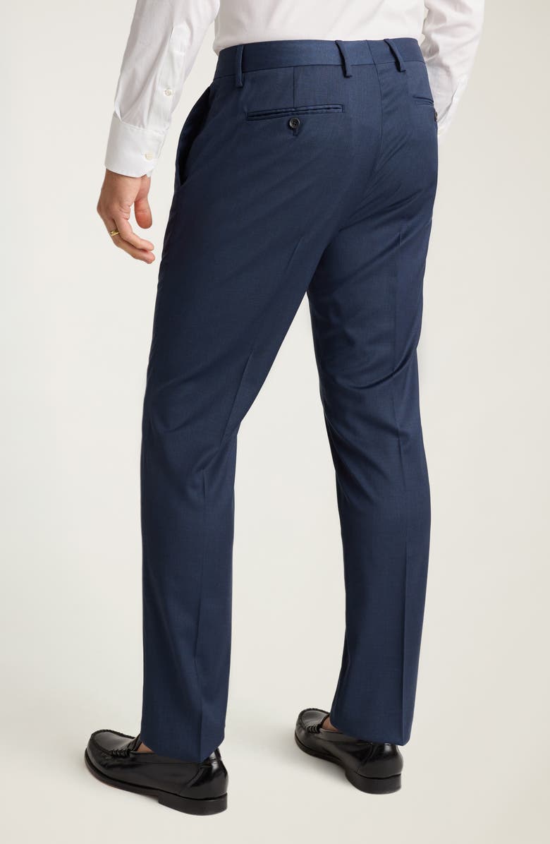Bonobos Jetsetter Slim Fit Stretch Wool Dress Pants, Alternate, color, Light Navy