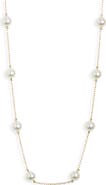 Mikimoto Genuine Ayoka Pearl Station Necklace