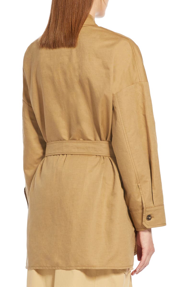 Weekend Max Mara Vicario Tie Waist Coat, Alternate, color,