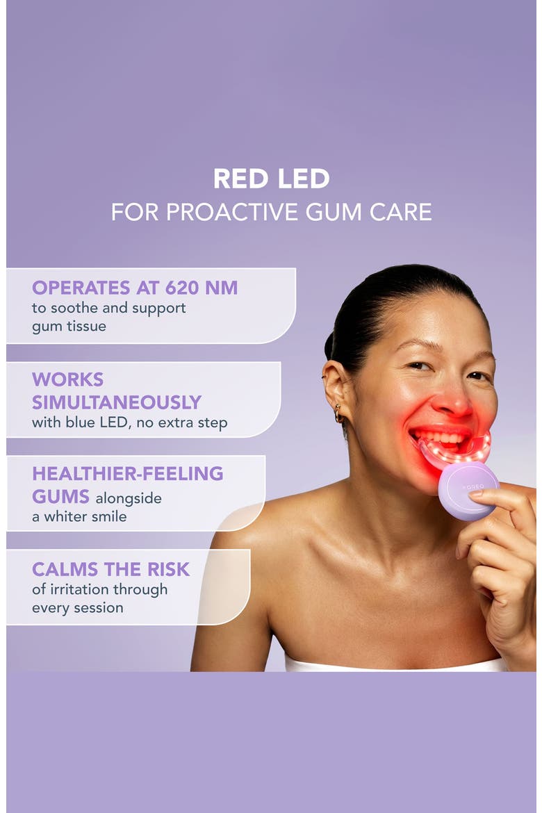 ISSA LED Teeth Whitening Kit, Alternate, color, LAVENDAR