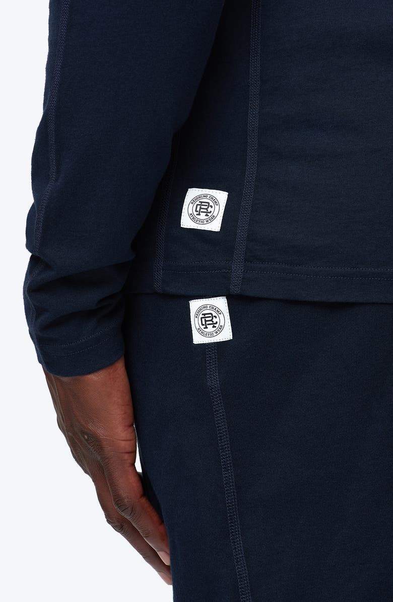 Reigning Champ Crewneck Long Sleeve T-Shirt, Alternate, color, 