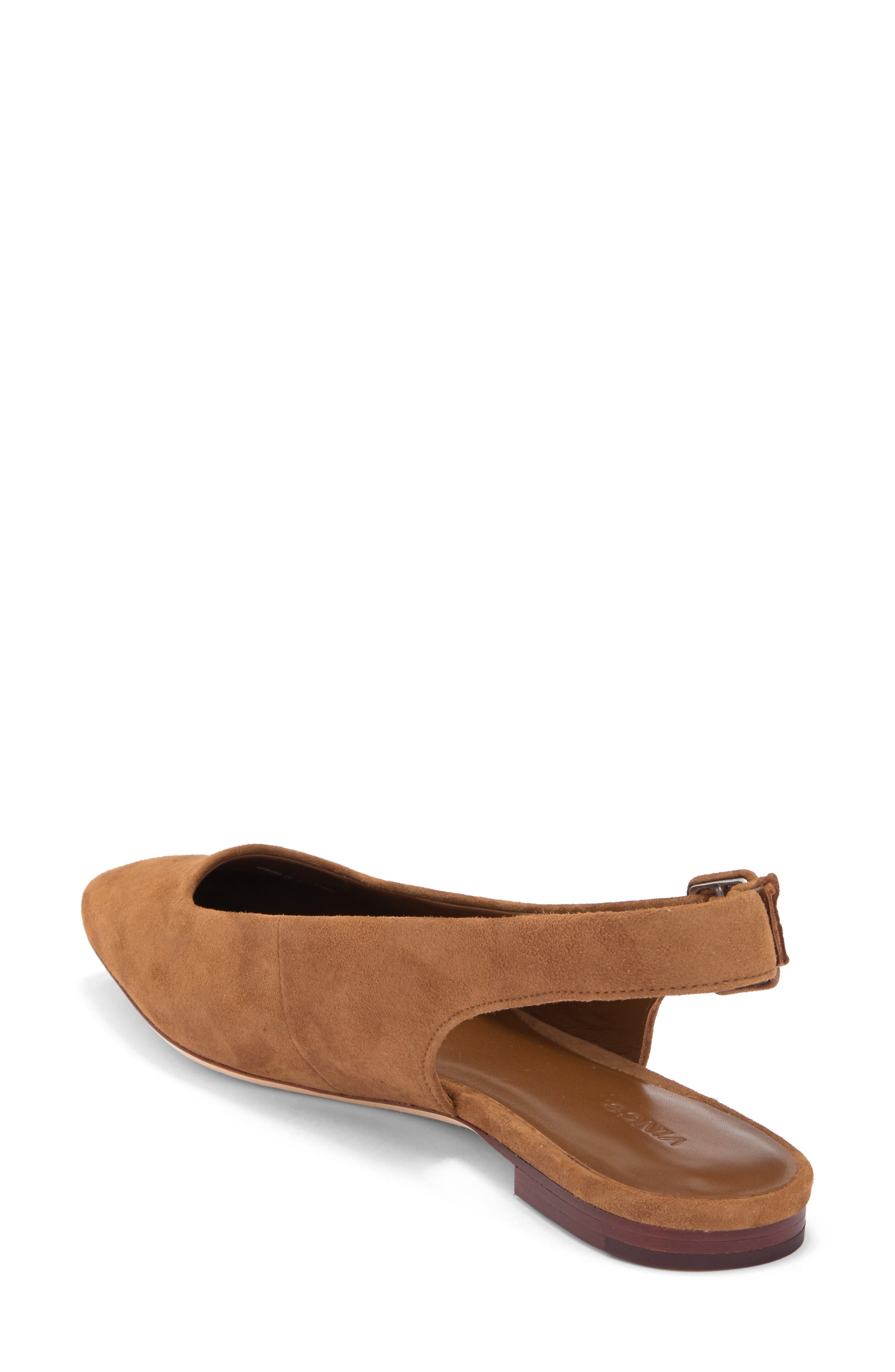Vince Brody Slingback Flat, Alternate, color, Dark Caramel