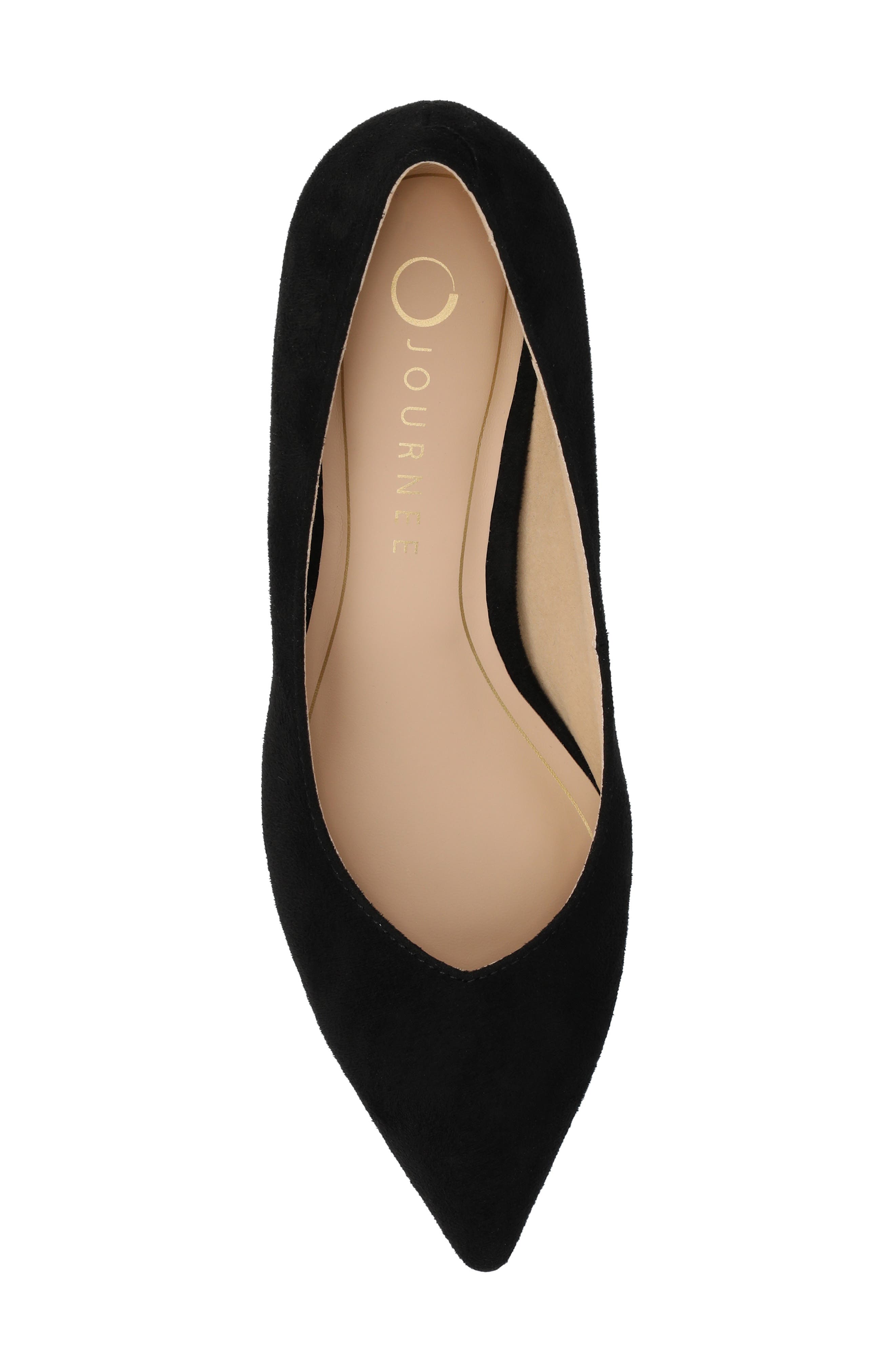 Pammie Pump, Alternate, color, BLACK SUEDE