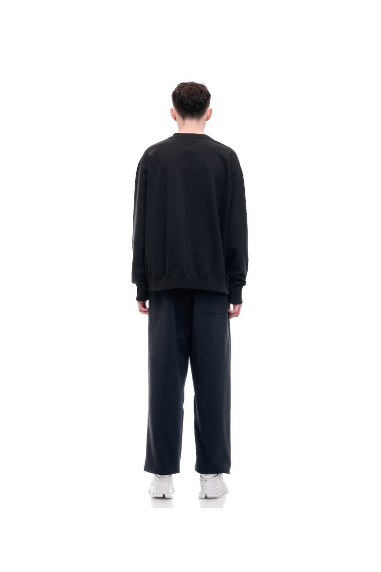 Icon Spell Out Crewneck, Alternate, color, Black