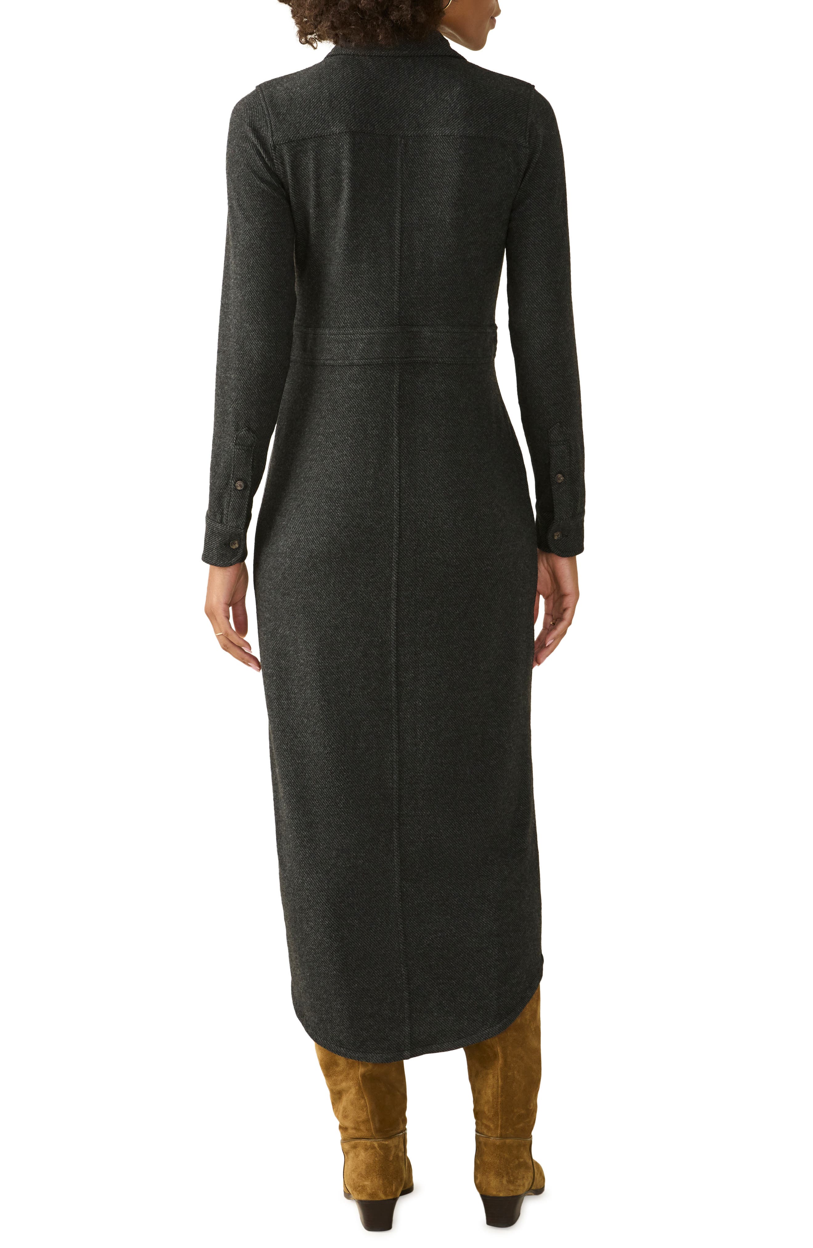 Legend Long Sleeve Shirtdress - image 2