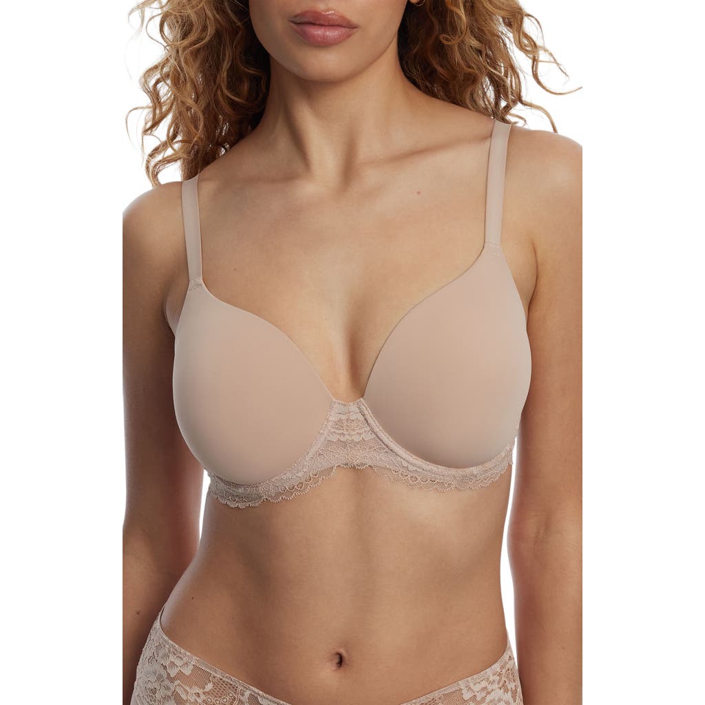 Skarlett Blue Minx Underwire T-Shirt Bra in Cashmere