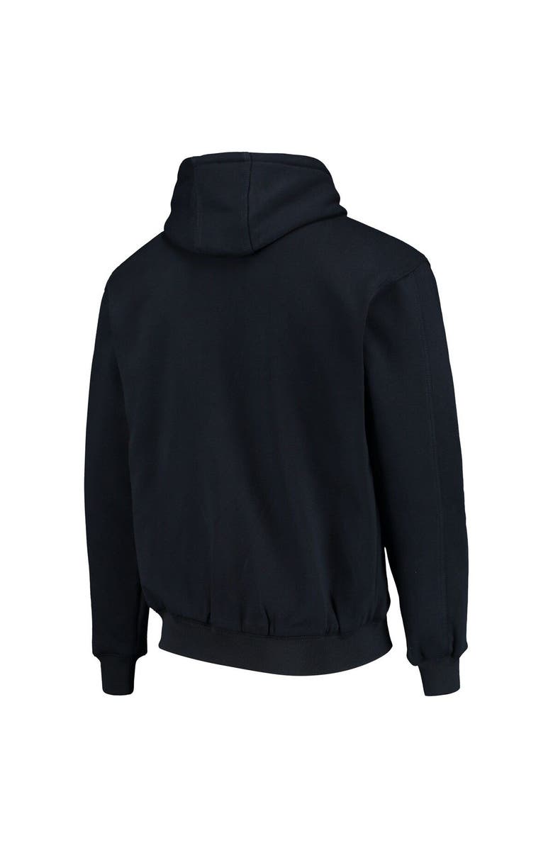 DUNBROOKE Men's Dunbrooke Navy Chicago Bears Craftsman Thermal-Lined Full-Zip Hoodie, Alternate, color, Navy