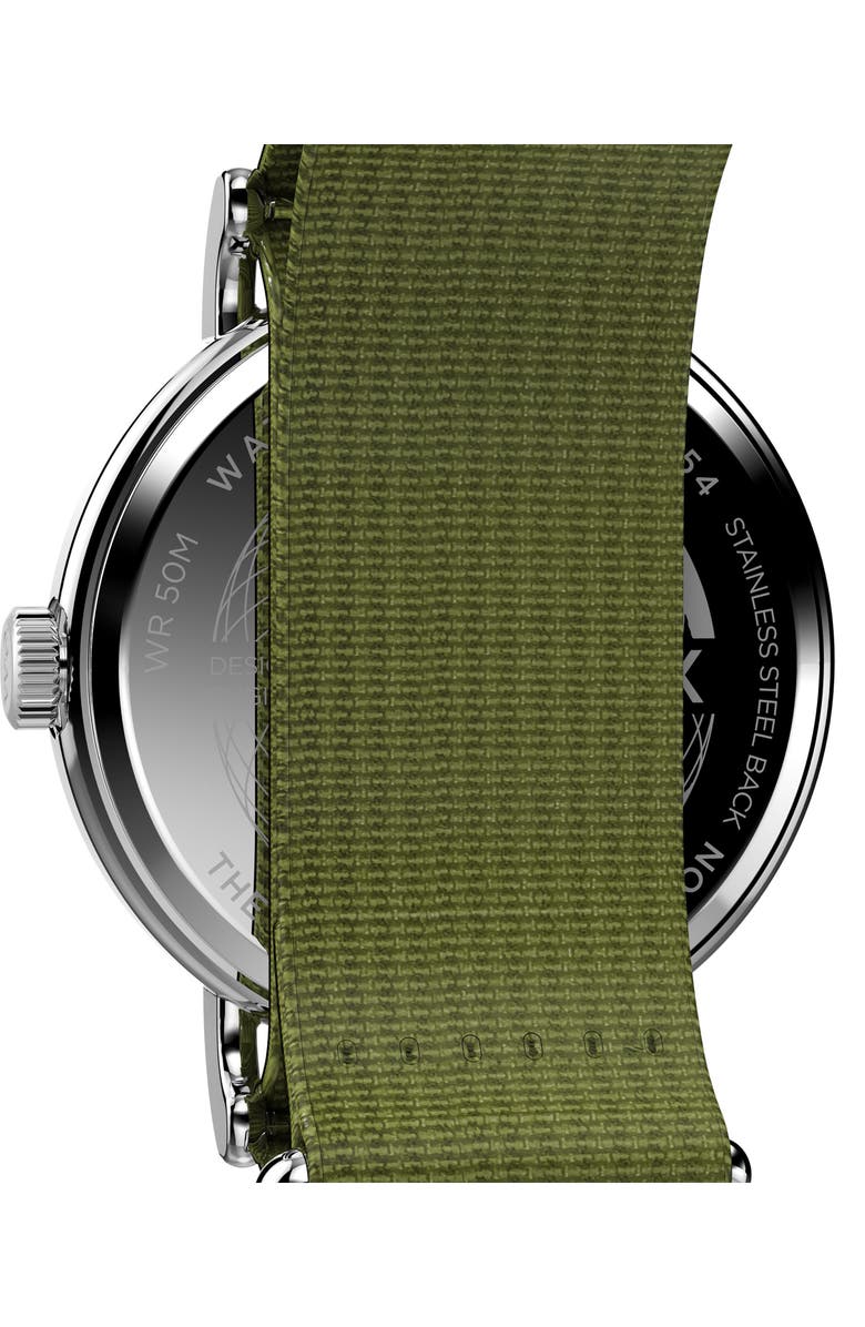 Timex<sup>®</sup> Weekender Canvas Strap Watch, 37mm, Alternate, color,