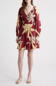 Rails Krina Floral Ruched Dress